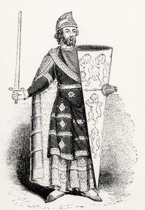 Geoffrey Plantagenet, Count of Anjou (1113-1150) by English School